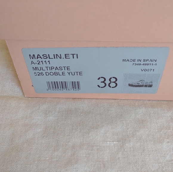 Gaimo Maslin Anthropologie Multi Color Espadrilles - Picture 8 of 9